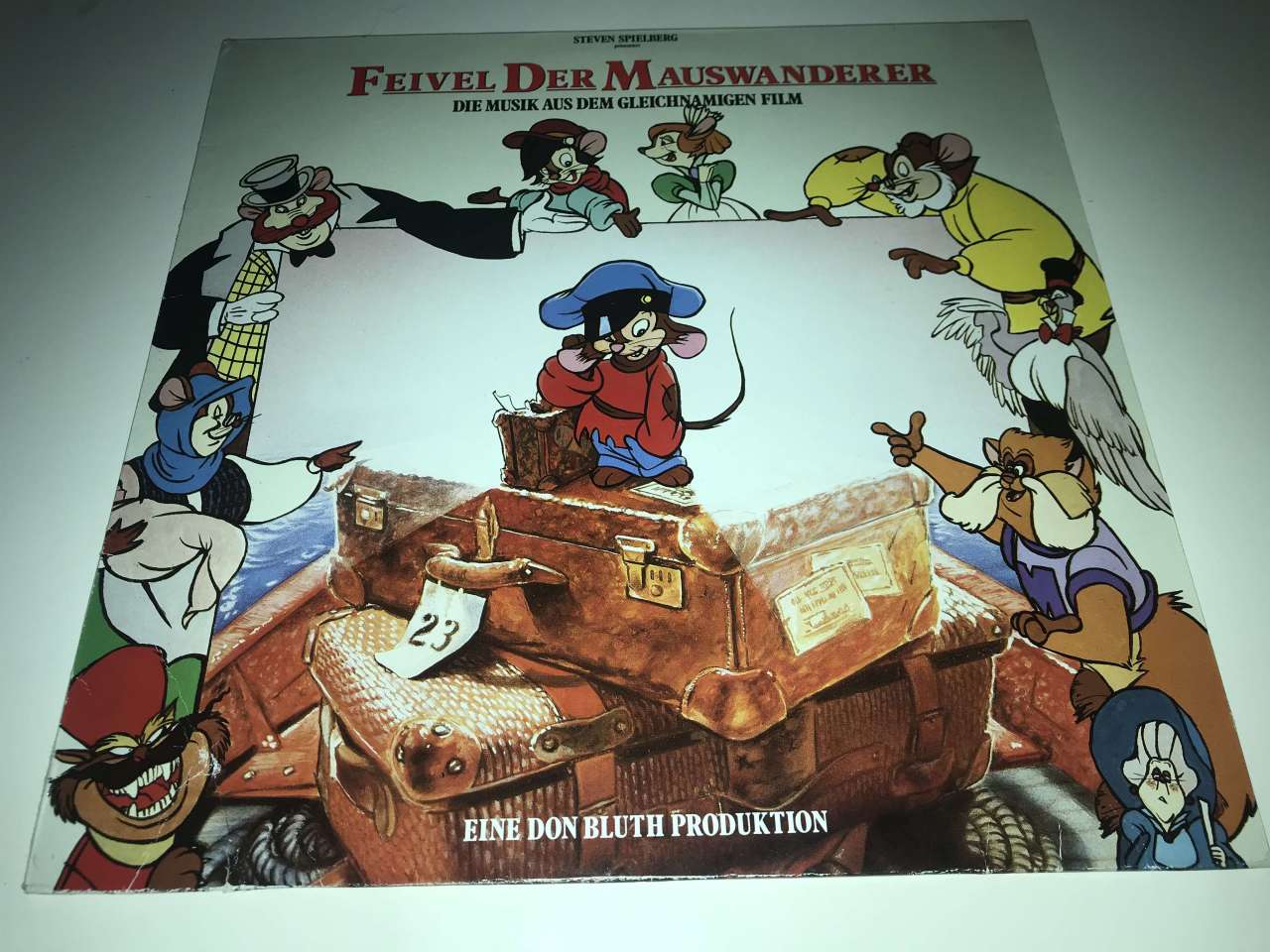 James Horner ‎– Feivel Der Mauswanderer (Die Musik Aus Dem Gleichnamigen Film)