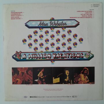 Max Webster – A Million Vacations