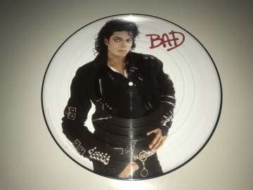 Michael Jackson ‎– Bad (Resimli Plak)
