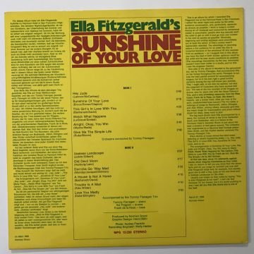 Ella Fitzgerald – Sunshine Of Your Love