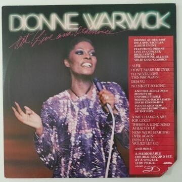 Dionne Warwick – Hot ! Live And Otherwise 2 LP