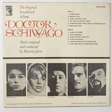 Maurice Jarre – Doctor Schiwago - The Original Soundtrack Album