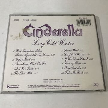 Cinderella – Long Cold Winter