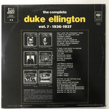 Duke Ellington – The Complete Duke Ellington Vol. 7 1936-1937 2 LP