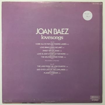 Joan Baez – Lovesongs