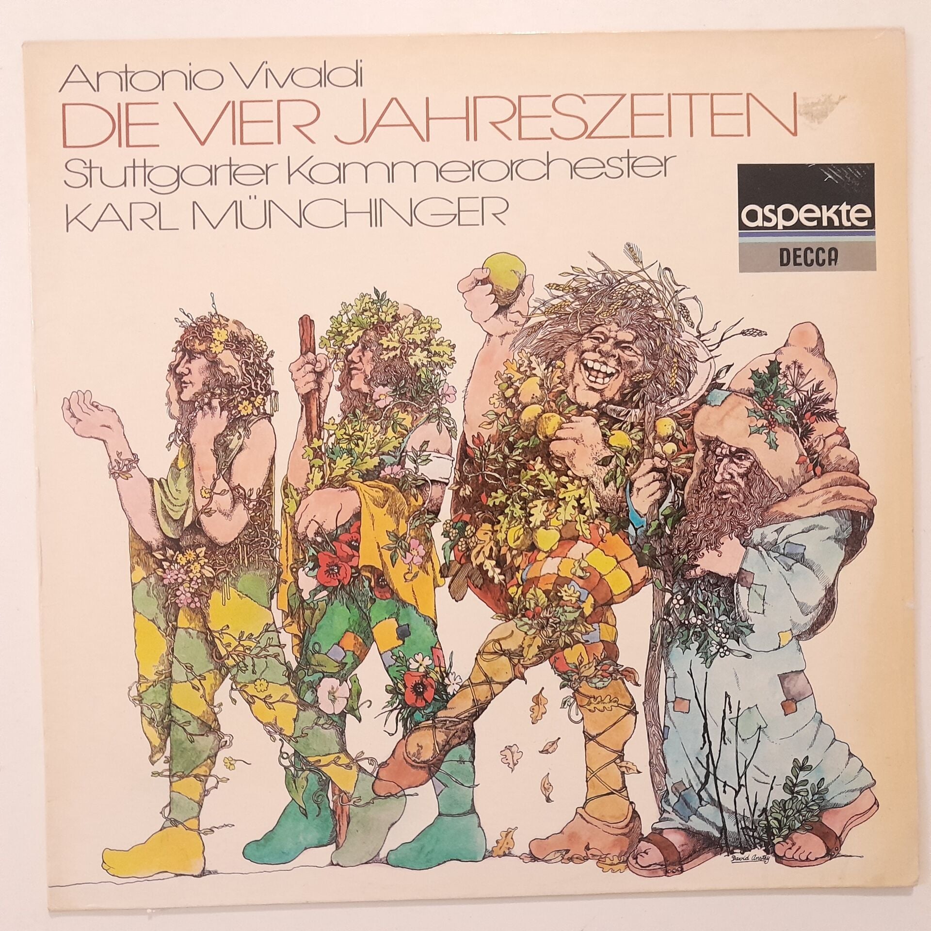 Antonio Vivaldi - Stuttgarter Kammerorchester, Karl Münchinger – Die Vier Jahreszeiten
