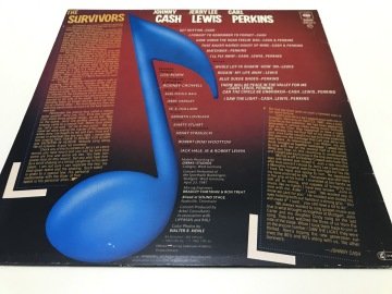 Johnny Cash, Jerry Lee Lewis, Carl Perkins ‎– The Survivors