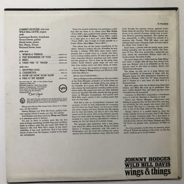 Johnny Hodges & Wild Bill Davis – Wings And Things