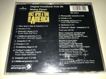 Ennio Morricone – Once Upon A Time In America (Original Motion Picture Soundtrack)