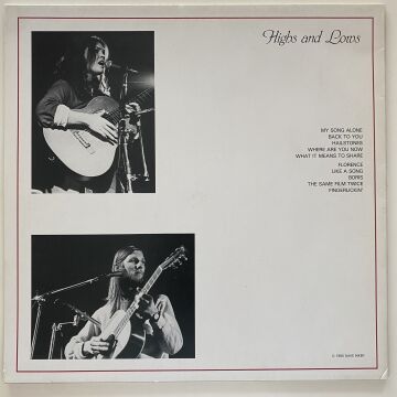 Dave Inker And Hilary Hamilton ‎– Highs And Lows
