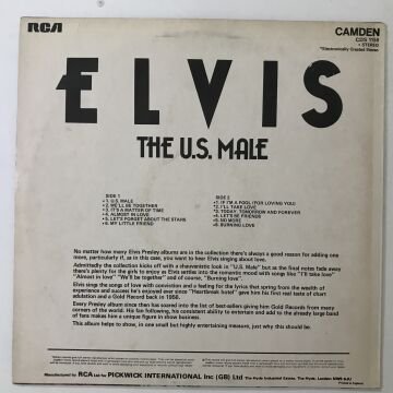 Elvis Presley ‎– The U.S. Male