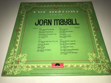 John Mayall ‎– Pop History Vol. 14 2 LP
