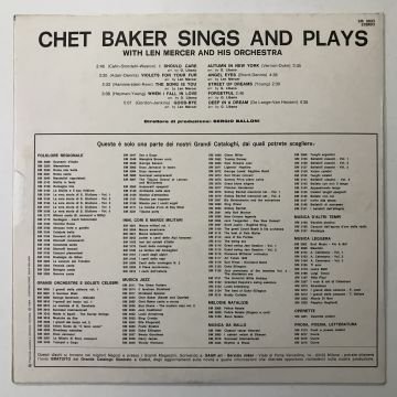 Chet Baker – Sings & Plays