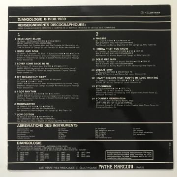 Django Reinhardt – Djangologie 8 (1938-1939)