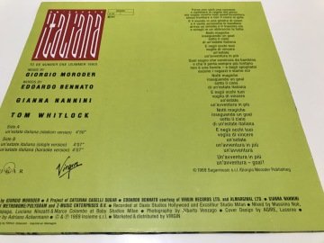 Edoardo Bennato ▪ Gianna Nannini ‎– Un' Estate Italiana