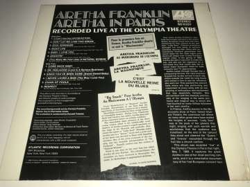 Aretha Franklin ‎– Aretha In Paris