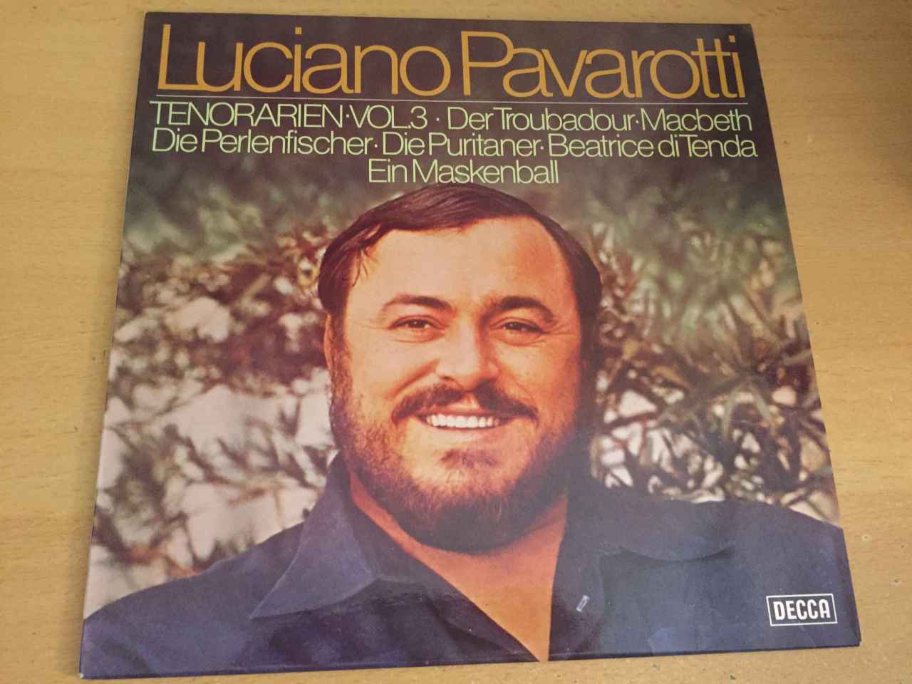 Luciano Pavarotti ‎– Tenorarien - Vol. 3