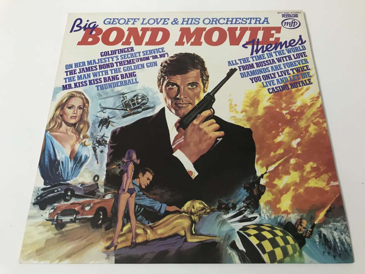 007 James Bond - Geoff Love & His Orchestra – Big Bond Movie Themes