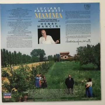 Luciano Pavarotti / Henry Mancini ‎– Mamma
