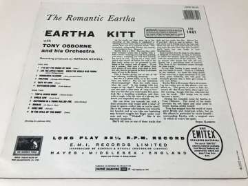 Eartha Kitt ‎– The Romantic Eartha