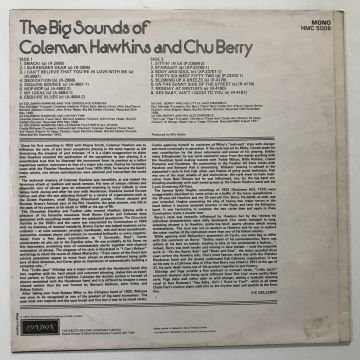 Coleman Hawkins And Chu Berry – The Big Sounds Of Coleman Hawkins And Chu Berry
