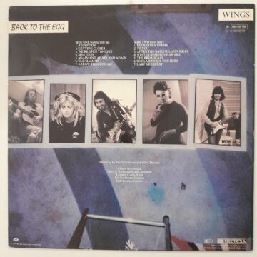 Wings ‎– Back To The Egg