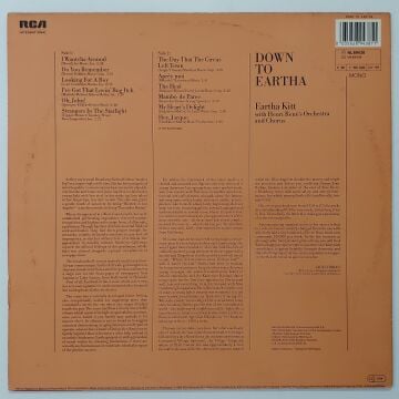 Eartha Kitt – Down To Eartha