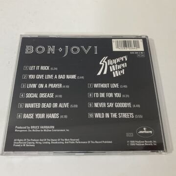 Bon Jovi – Slippery When Wet