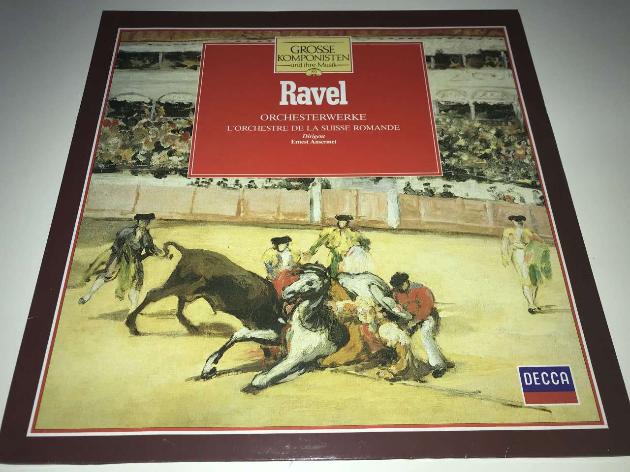 Ravel / L'Orchestre De La Suisse Romande / Ernest Ansermet ‎– Orchesterwerke