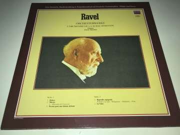 Ravel / L'Orchestre De La Suisse Romande / Ernest Ansermet ‎– Orchesterwerke