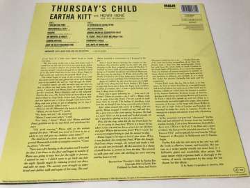 Eartha Kitt With Henri René And His Orchestra – Thursday's Child