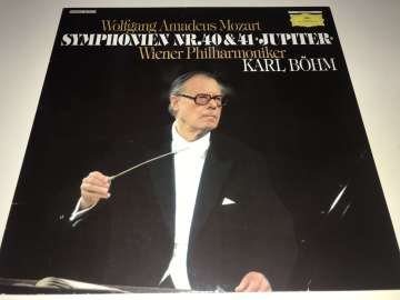 Wolfgang Amadeus Mozart – Wiener Philharmoniker · Karl Böhm ‎– Symphonien Nr. 40 · Nr. 41 »Jupiter«