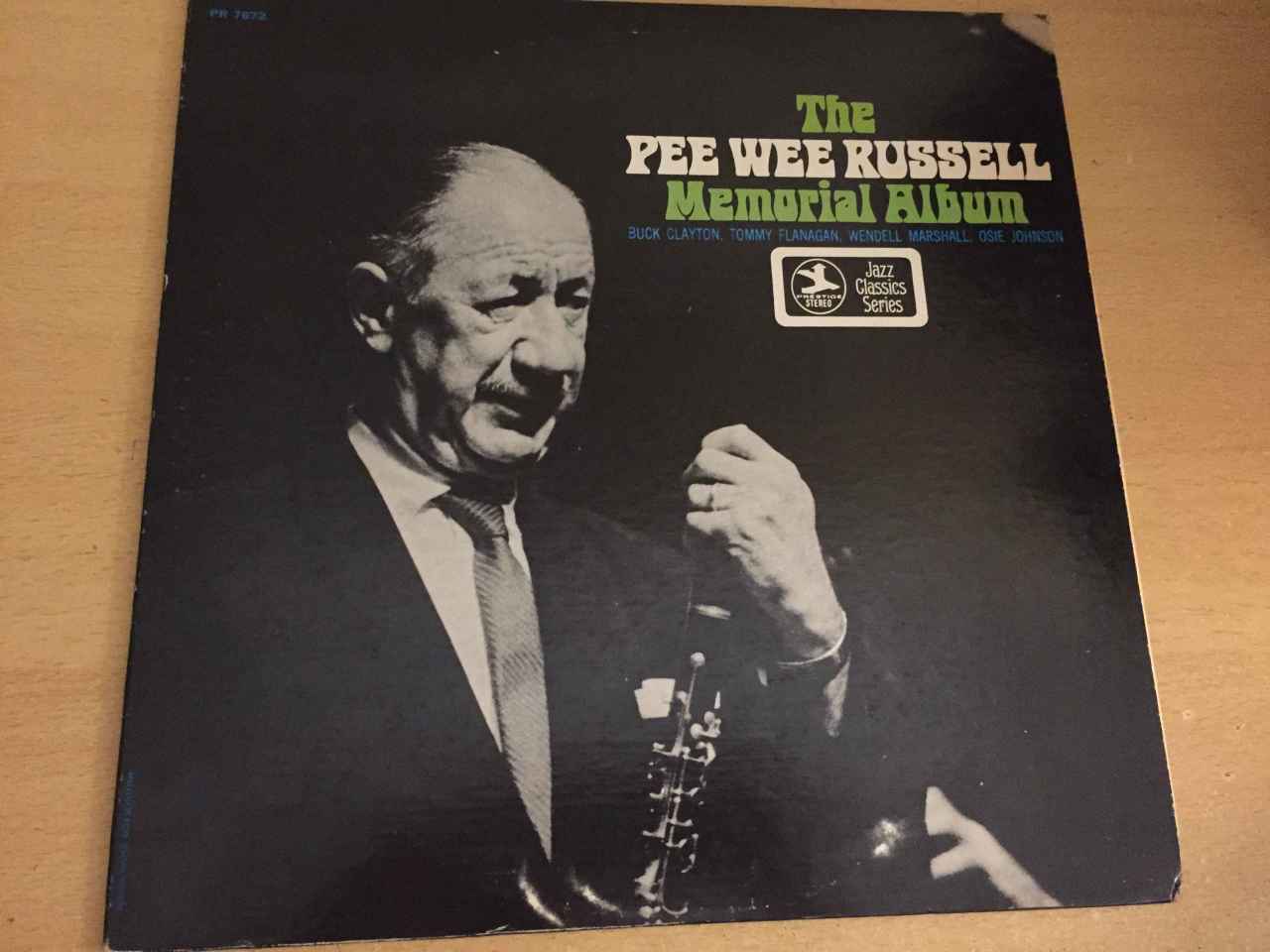 Pee Wee Russell ‎– The Pee Wee Russell Memorial Album