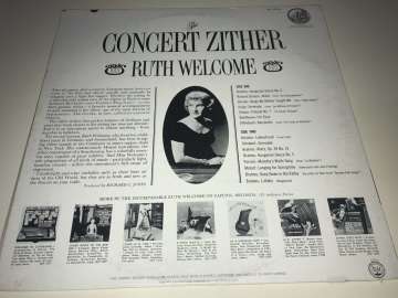 Ruth Welcome ‎– The Concert Zither