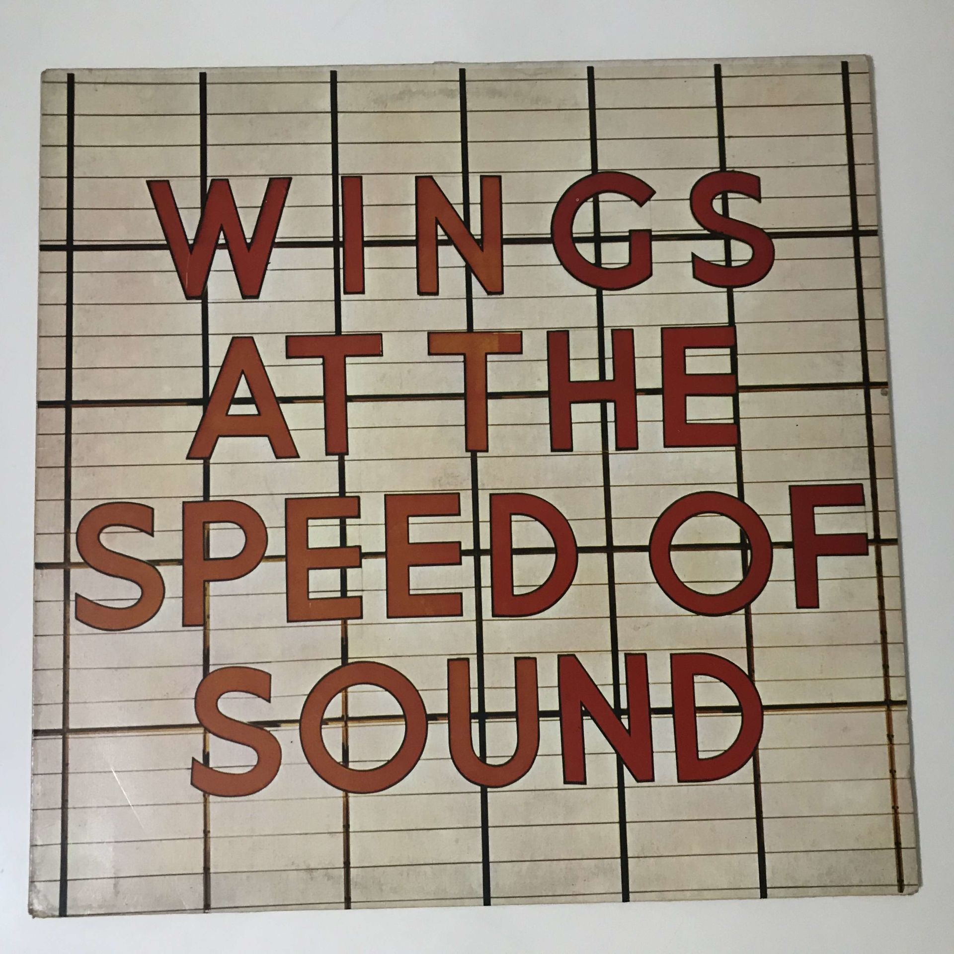 Wings ‎– Wings At The Speed Of Sound