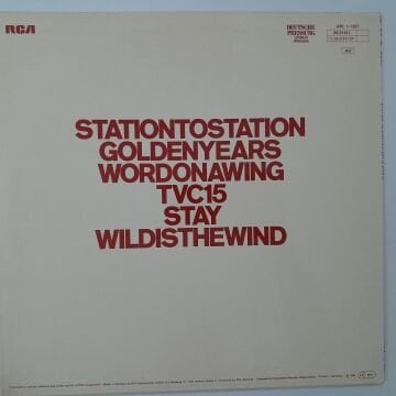 David Bowie ‎– Station To Station