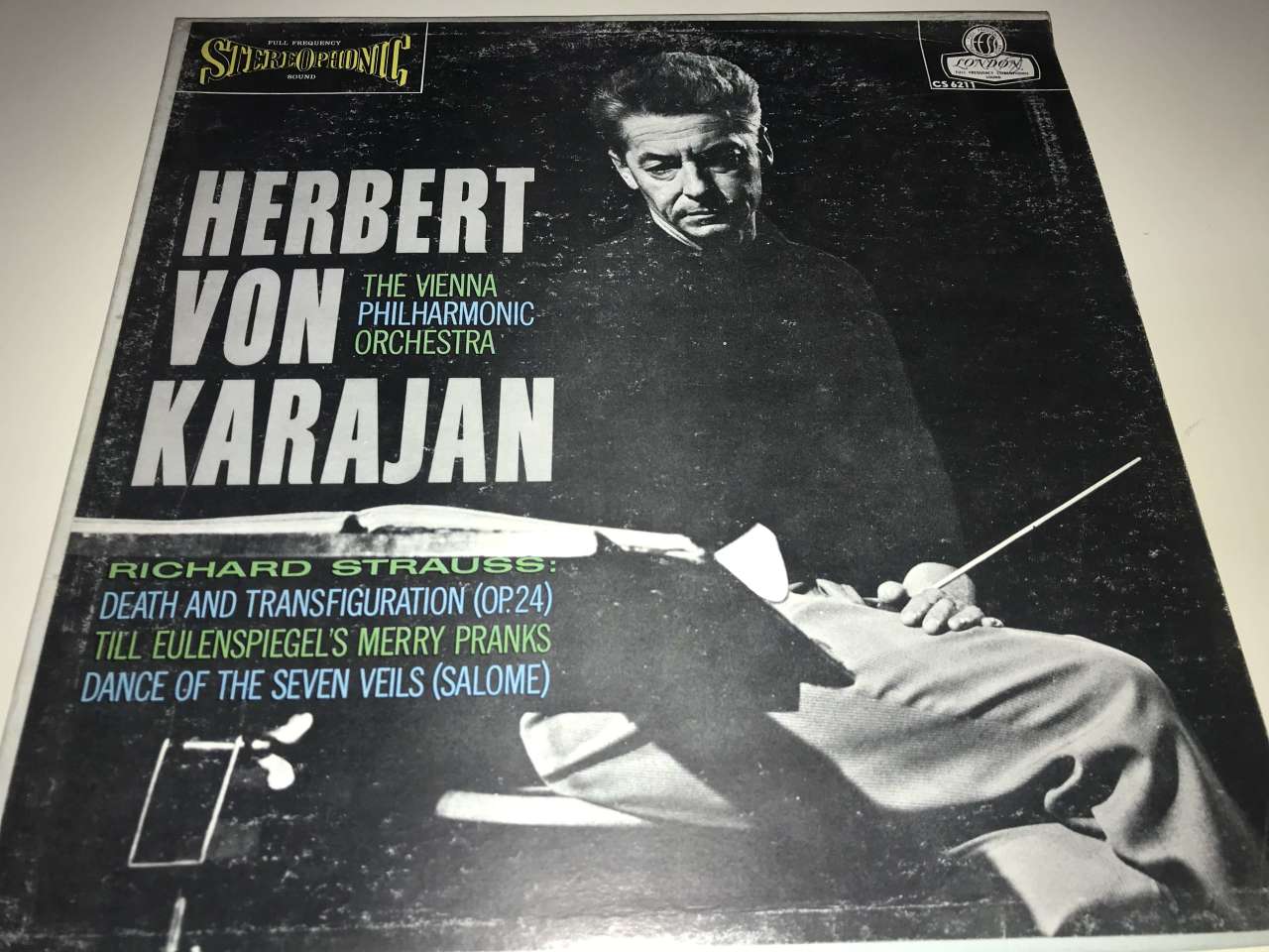 Herbert Von Karajan, The Vienna Philharmonic Orchestra*, Richard Strauss ‎– Death And Transfiguration (Op.24) / Tll Eulenspiegel's / Dance Of The Seven Veils (Salome)