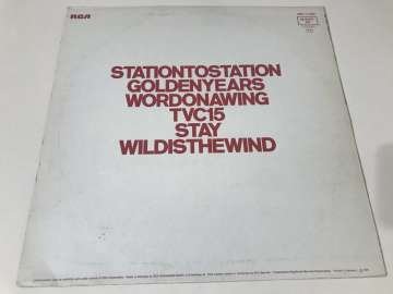 David Bowie ‎– Station To Station