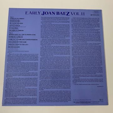 Joan Baez – Early Joan Baez, Vol. 2