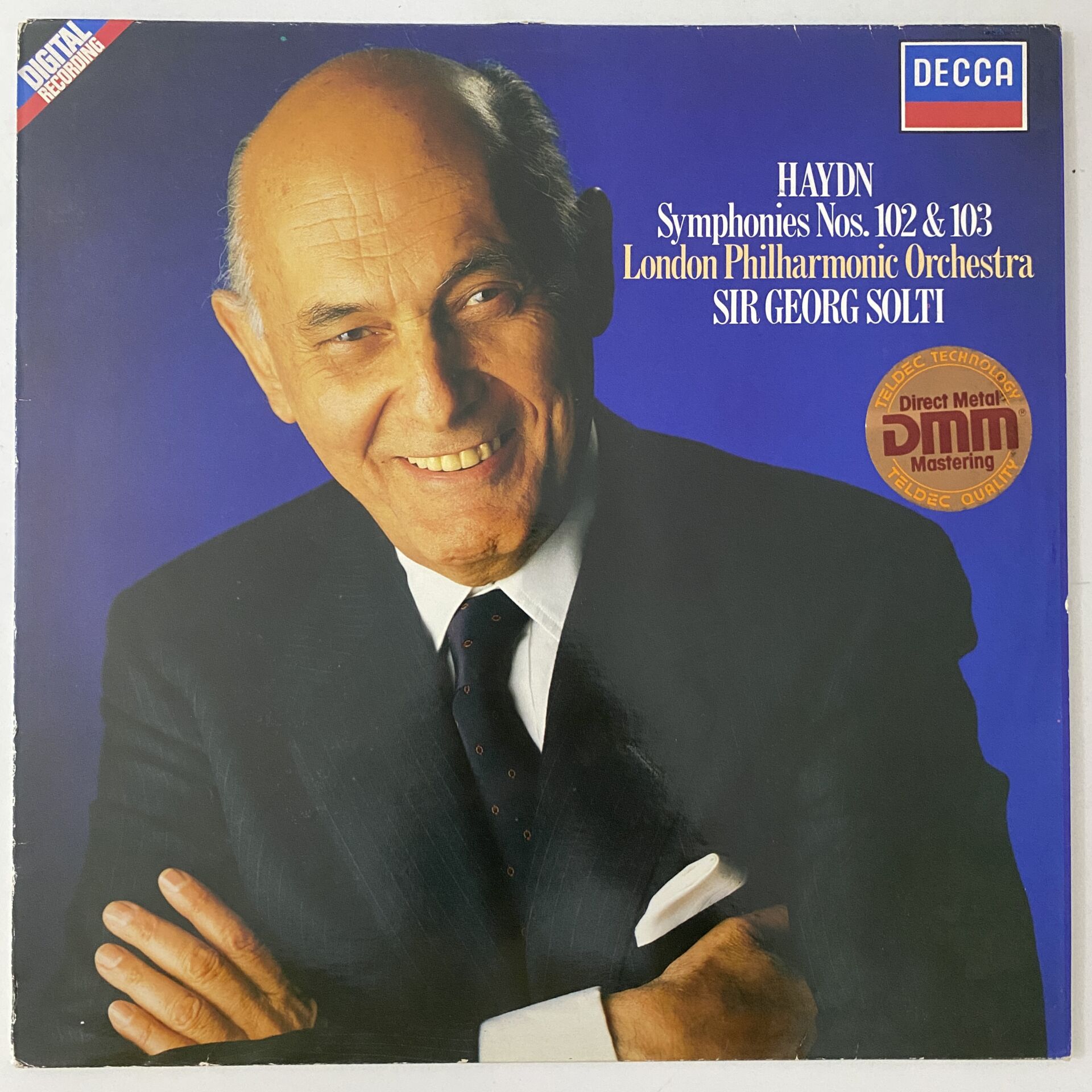 Joseph Haydn, The London Philharmonic Orchestra, Georg Solti ‎– Symphonies 102 & 103 'Drum Roll'