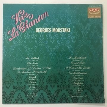 Georges Moustaki ‎– Vive La Chanson