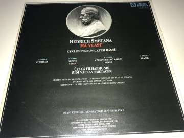 Bedřich Smetana, Česká Filharmonie, Václav Smetáček ‎– Má Vlast 2 LP
