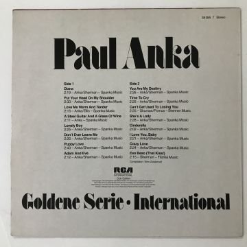 Paul Anka ‎– Paul Anka