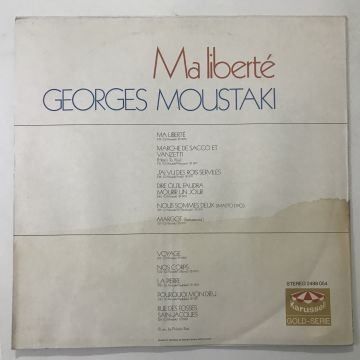 Georges Moustaki ‎– Ma Liberté
