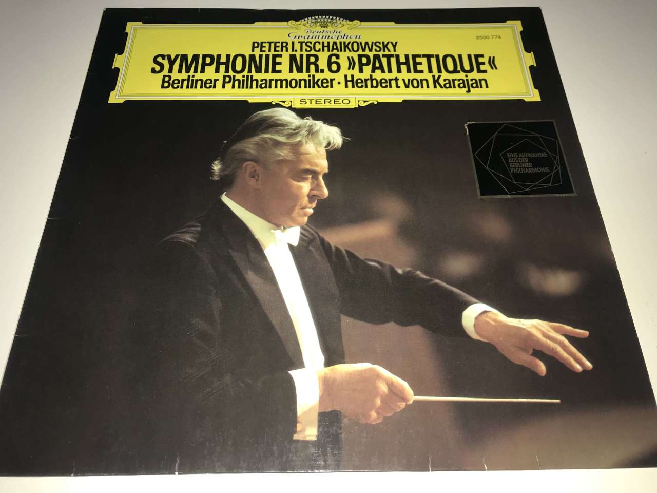 Peter I. Tschaikowsky, Berliner Philharmoniker, Herbert Von Karajan ‎– Symphonie Nr. 6 ''Pathétique''