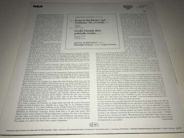 Artur Rubinstein, The Philadelphia Orchestra, Eugene Ormandy : Chopin* ‎– Concerto No. 2 In F Minor / Grand Fantasy On Polish Airs