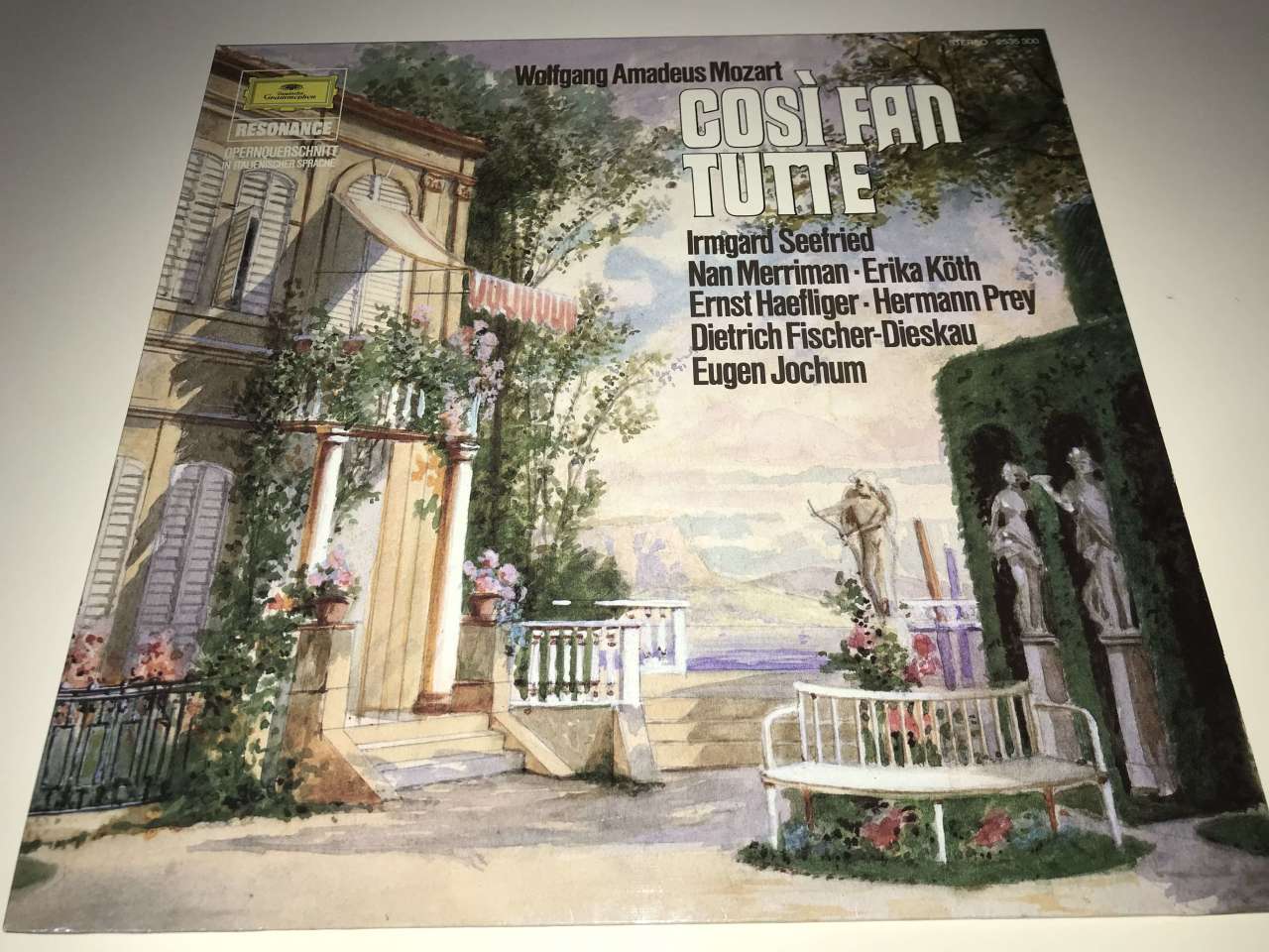Wolfgang Amadeus Mozart, Eugen Jochum ‎– Così Fan Tutte (Opernquerschnitt In Italienischer Sprache)