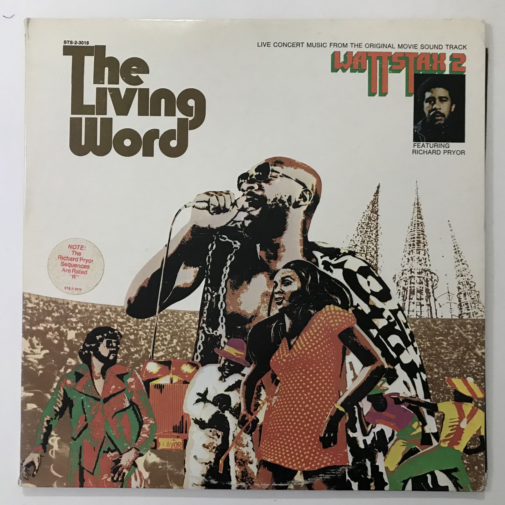 The Living Word - Wattstax 2 2 LP