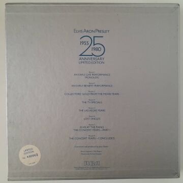 Elvis Presley – Elvis Aron Presley (1955-1980 - 25 Anniversary) (8 LP Kutulu Set)