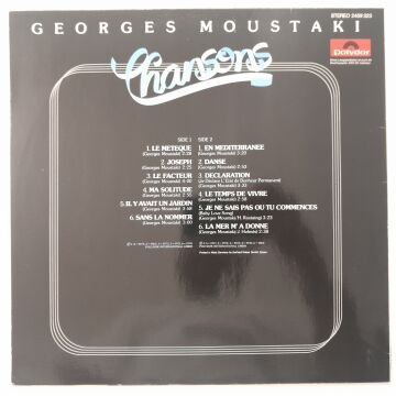 Georges Moustaki ‎– Chansons